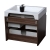 22.75" Modern Single Bathroom Vanity with Nested Drawer - Walnut TN-A600-WN